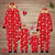 Christmas Cartoon Printed Onesie Family Pajamas Set